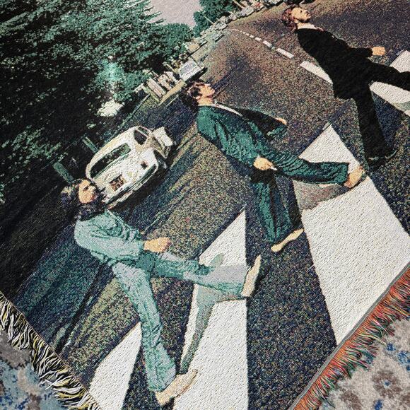 beetles abbey road throw - Picture 2 of 5